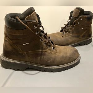 Wolverine WATERPROOF Floor hand work boots 12 Extra wide w10643